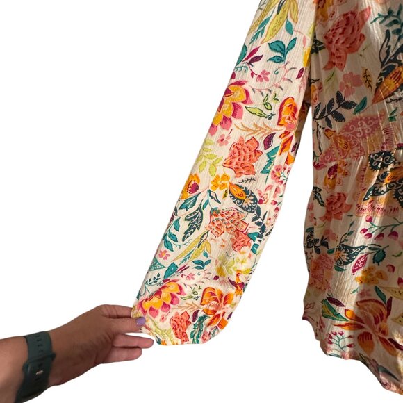 ❤️NWT OLD NAVY SPRING/SUMMER FLORAL PRINT TOP LARGE - Picture 3 of 9